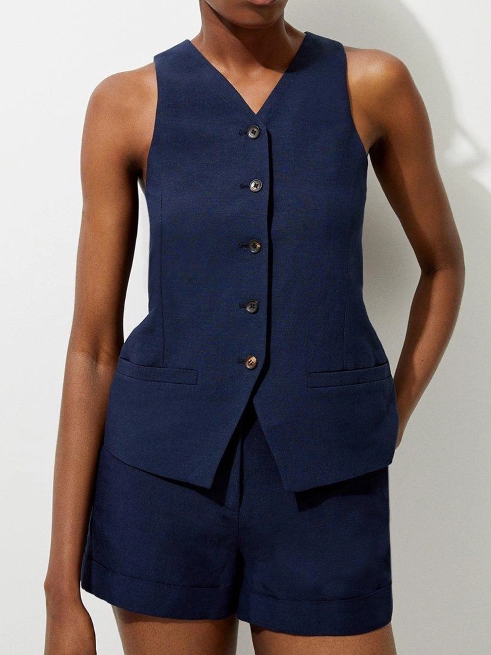 Karen Millen Linen Short Set